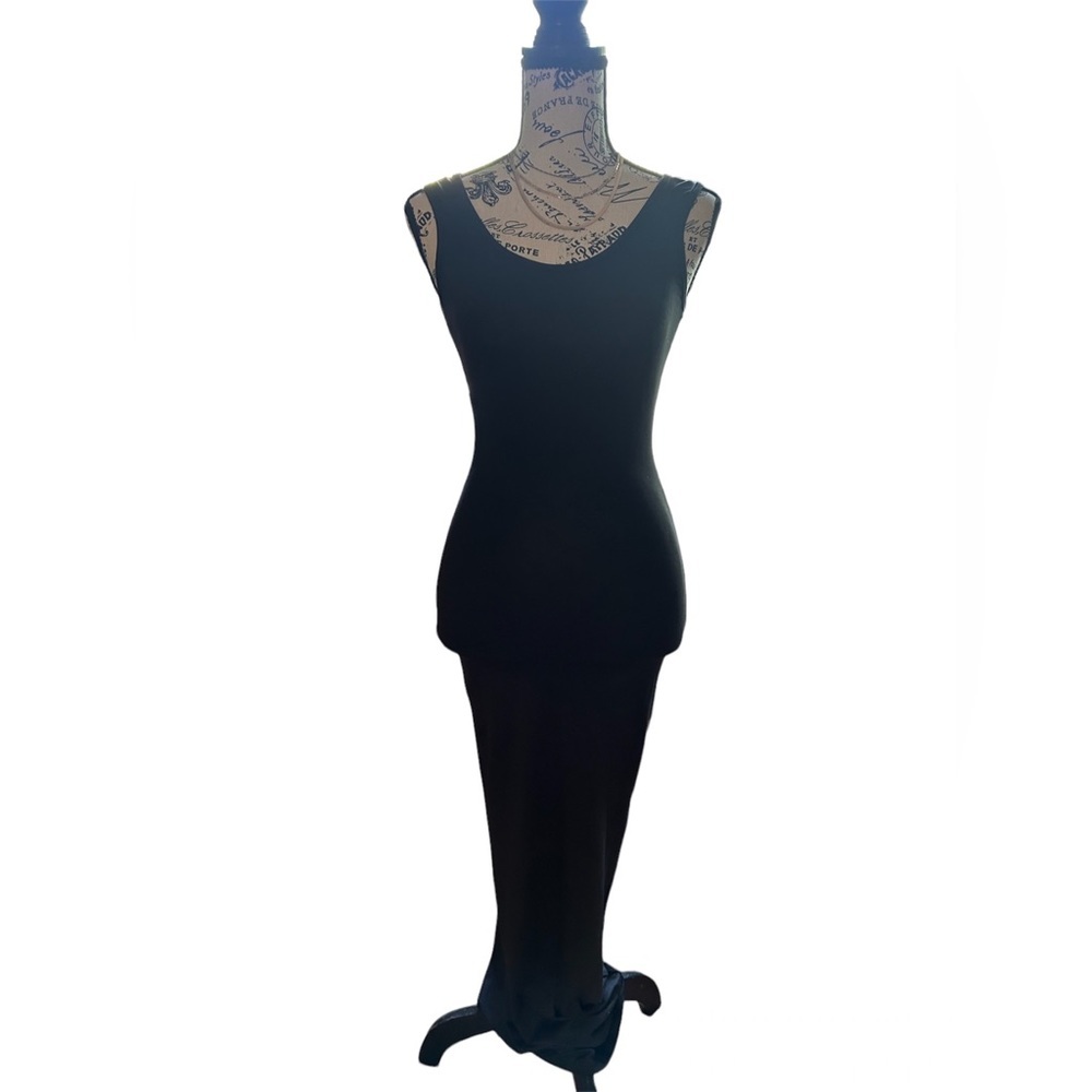 NWT Stretchy Black Maxi Dress | Soft & Flattering | S–L | Also in Red